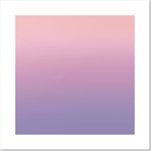 Pink and Purple Gradient Posters and Art